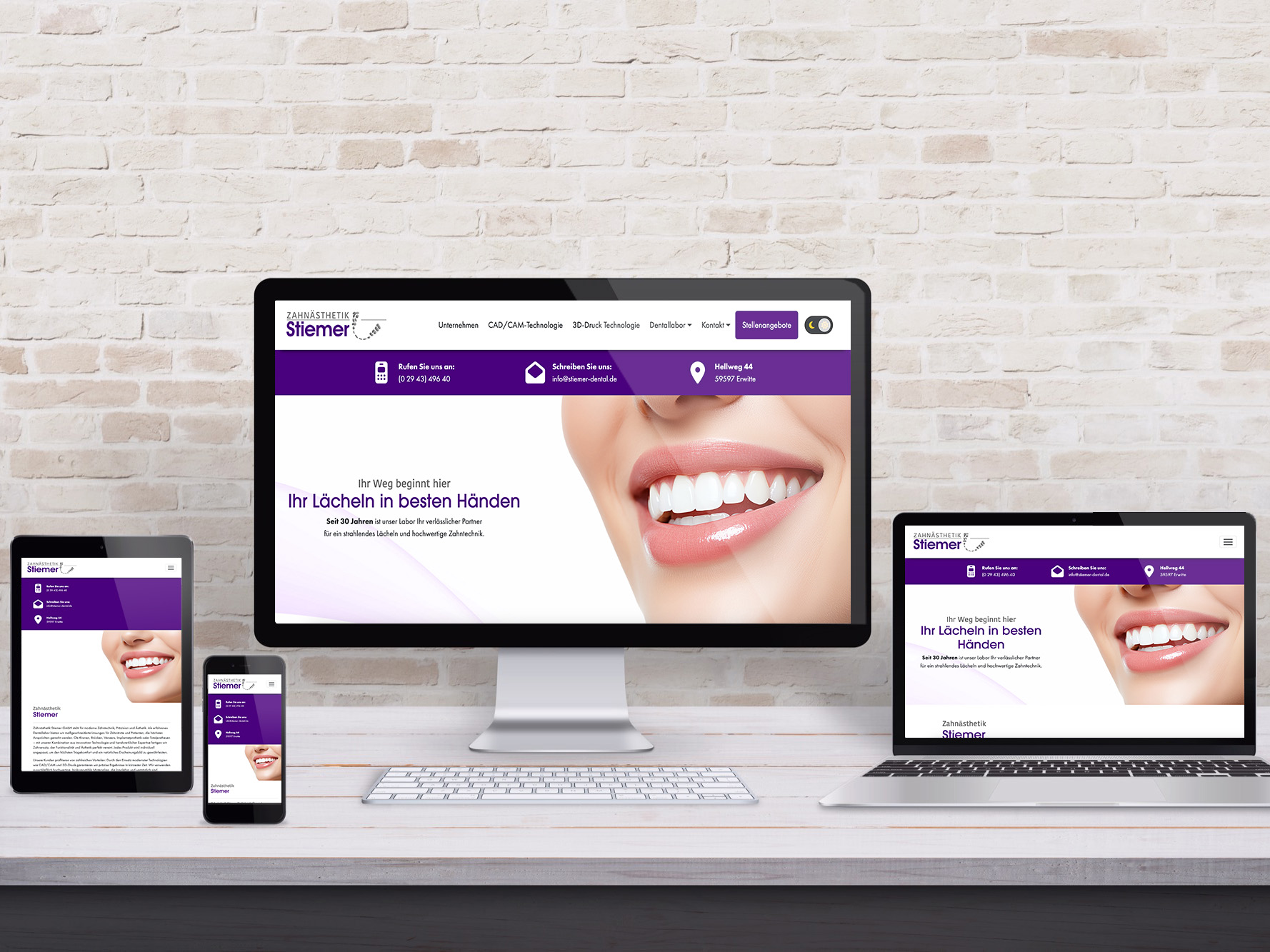 Bild zum Erstellung einer barrierenfreien und responsivfähigen Webseite